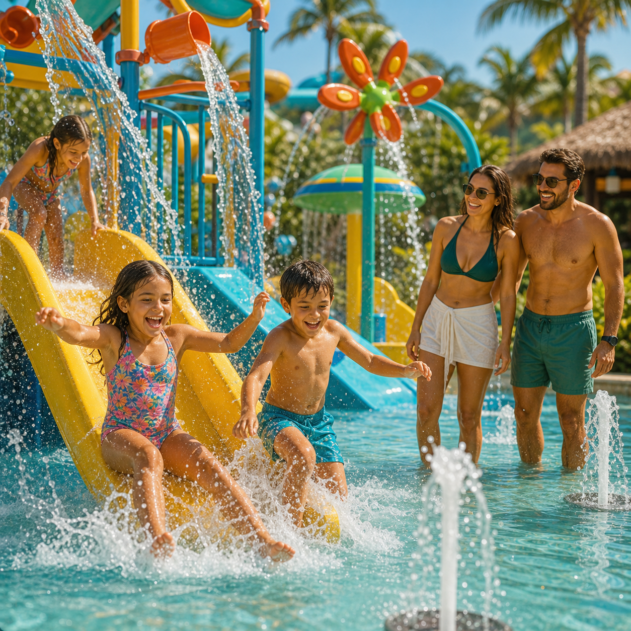 Aldeia das Aguas com criancas - parque aquatico ideal para a familia